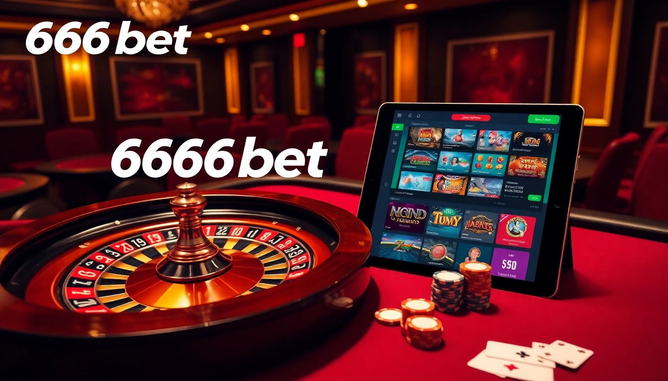 Experience the thrill of gambling with 6666bet's vibrant casino scene, featuring roulette, poker, and live games.