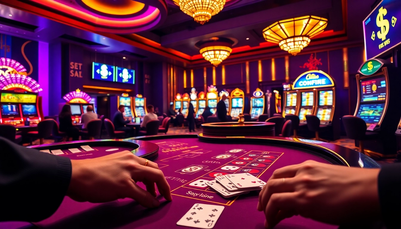 Engaged players enjoying casino crypto sans kyc 2026 at vibrant gambling tables, highlighting strategic bets.