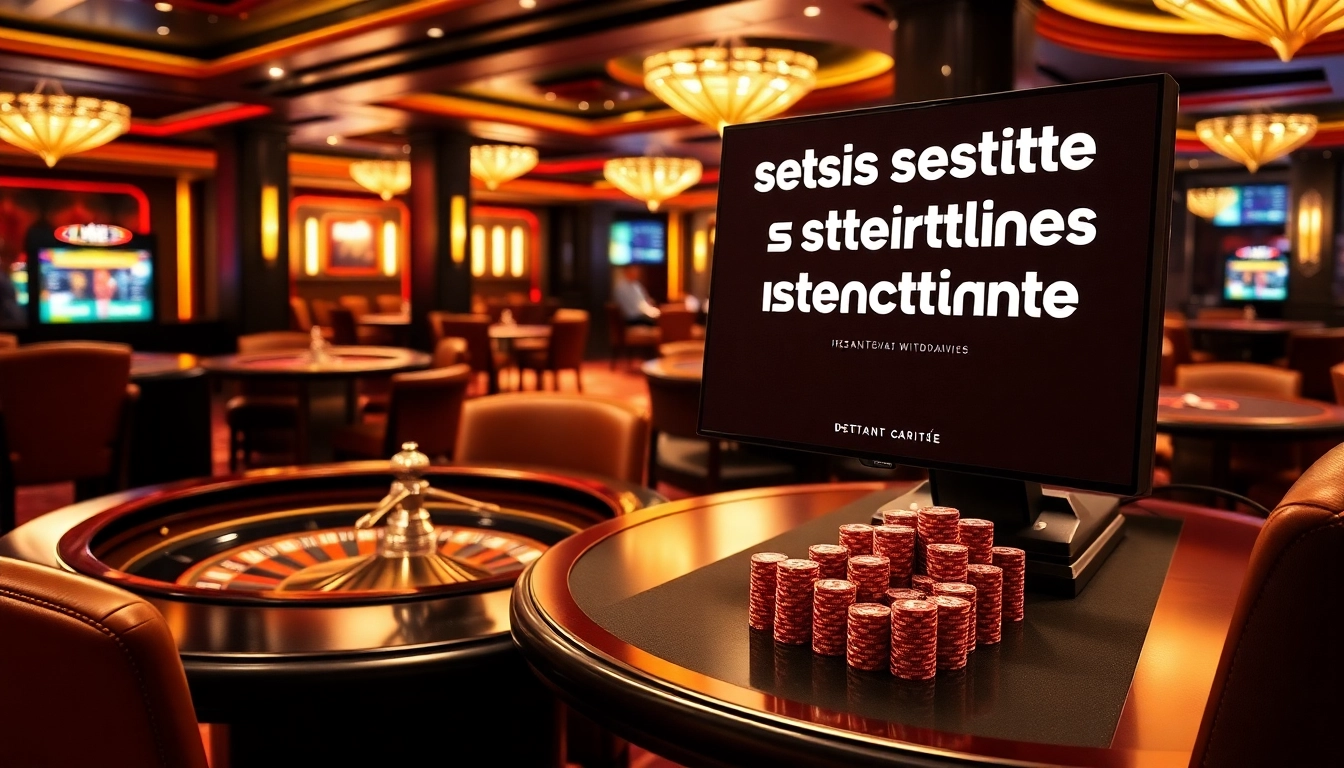 Experience the excitement of site paris sportif retrait instantané with quick withdrawal options at this luxury casino.
