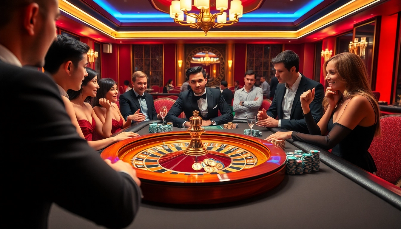 Vivez l'excitation d'un casino crypto de premier plan en France, avec des tables de jeu dynamiques et des éléments crypto.
