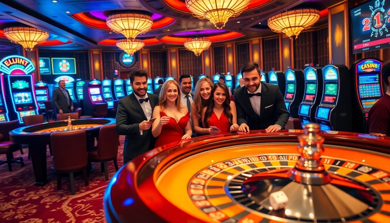 Experience the thrill of gaming at https://bong88.casa/ with vibrant casino visuals featuring roulette and poker.