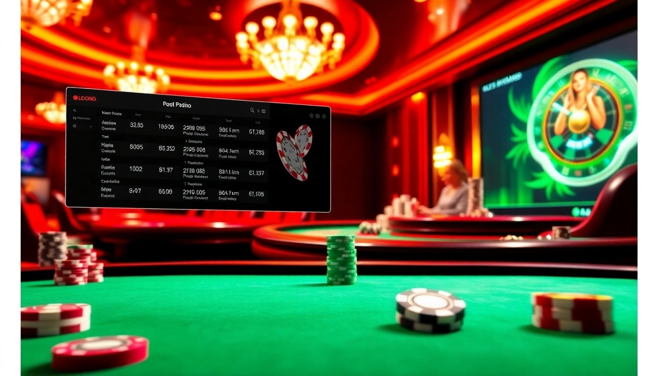 Engaged players analyzing kèo nhà cái hôm nay amidst a vibrant casino atmosphere.