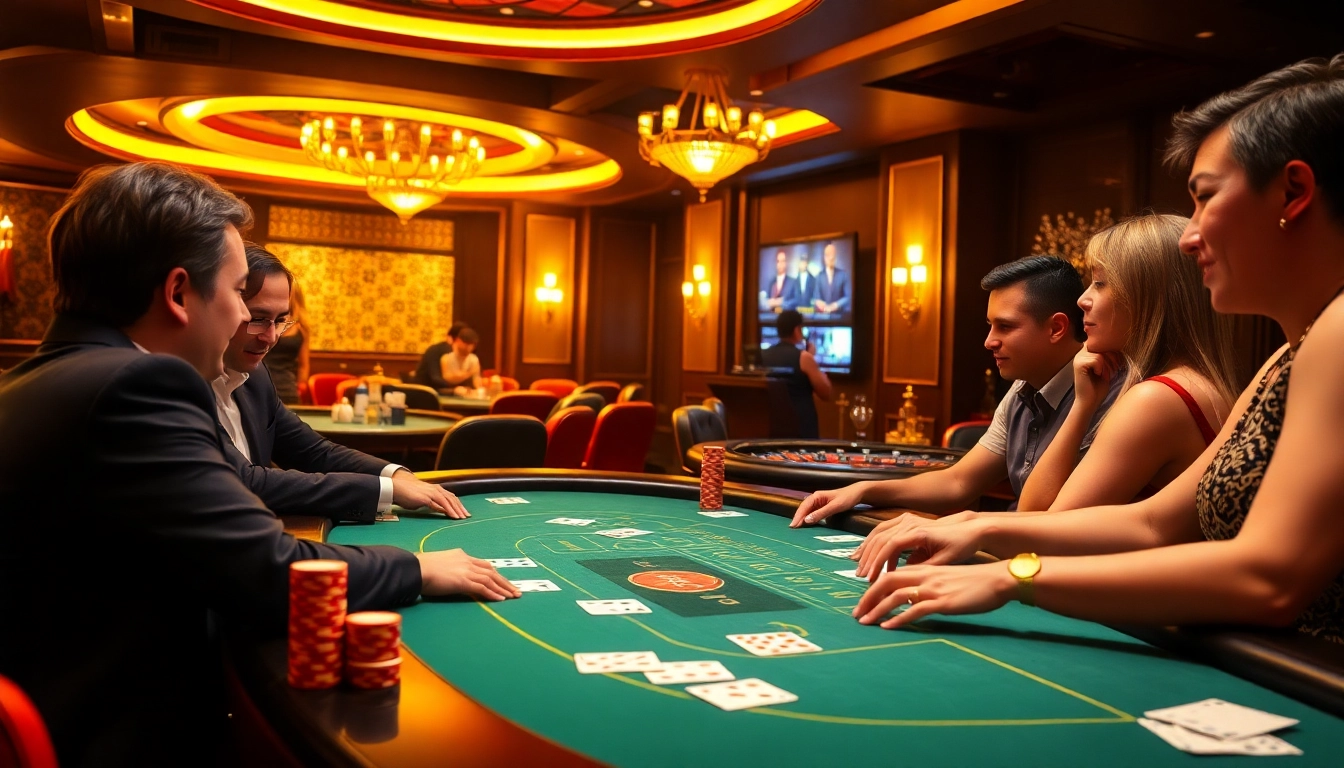 Experience the thrill of the meilleure casino live en ligne with our engaging live dealer table scene.