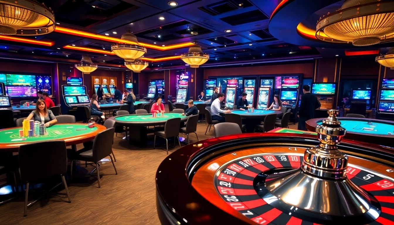 Engage in thrilling gameplay at https://99ok.co.im/ featuring poker tables and vibrant casino ambiance.