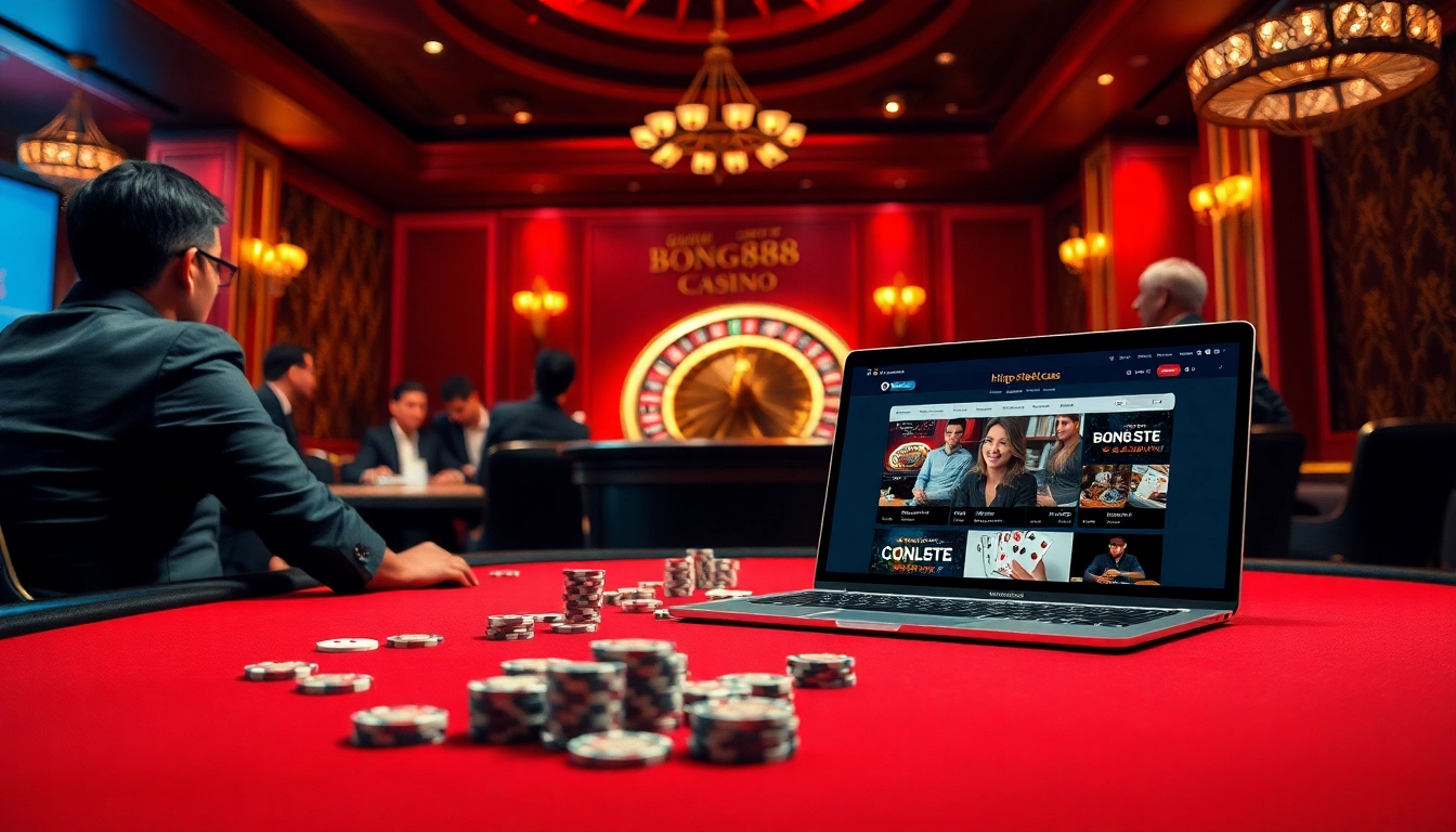 Engage in thrilling games at https://bong88.casa/ with luxurious casino visuals.