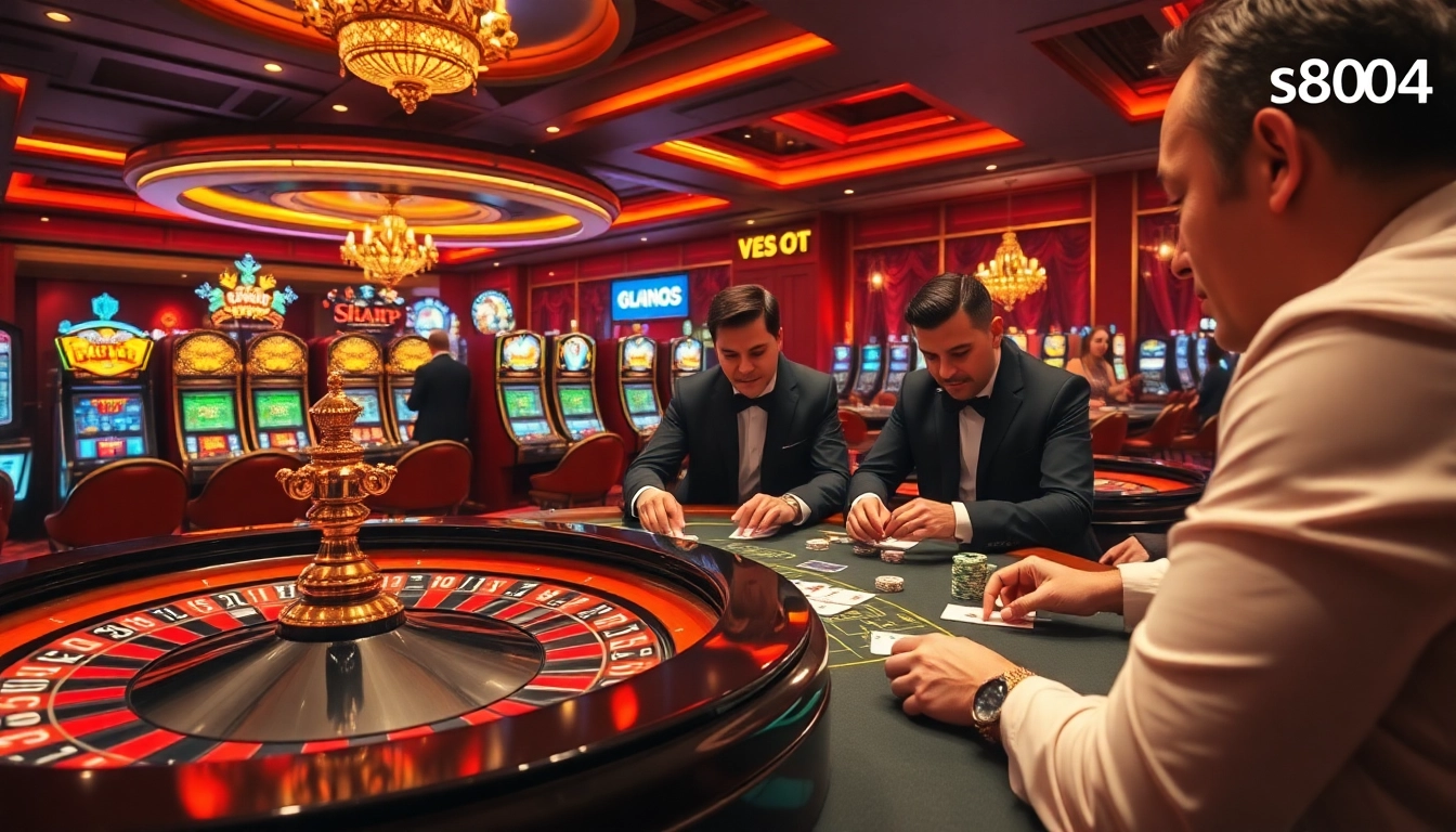Experience high-stakes excitement at https://s804.com/ with vibrant casino tables and poker action.