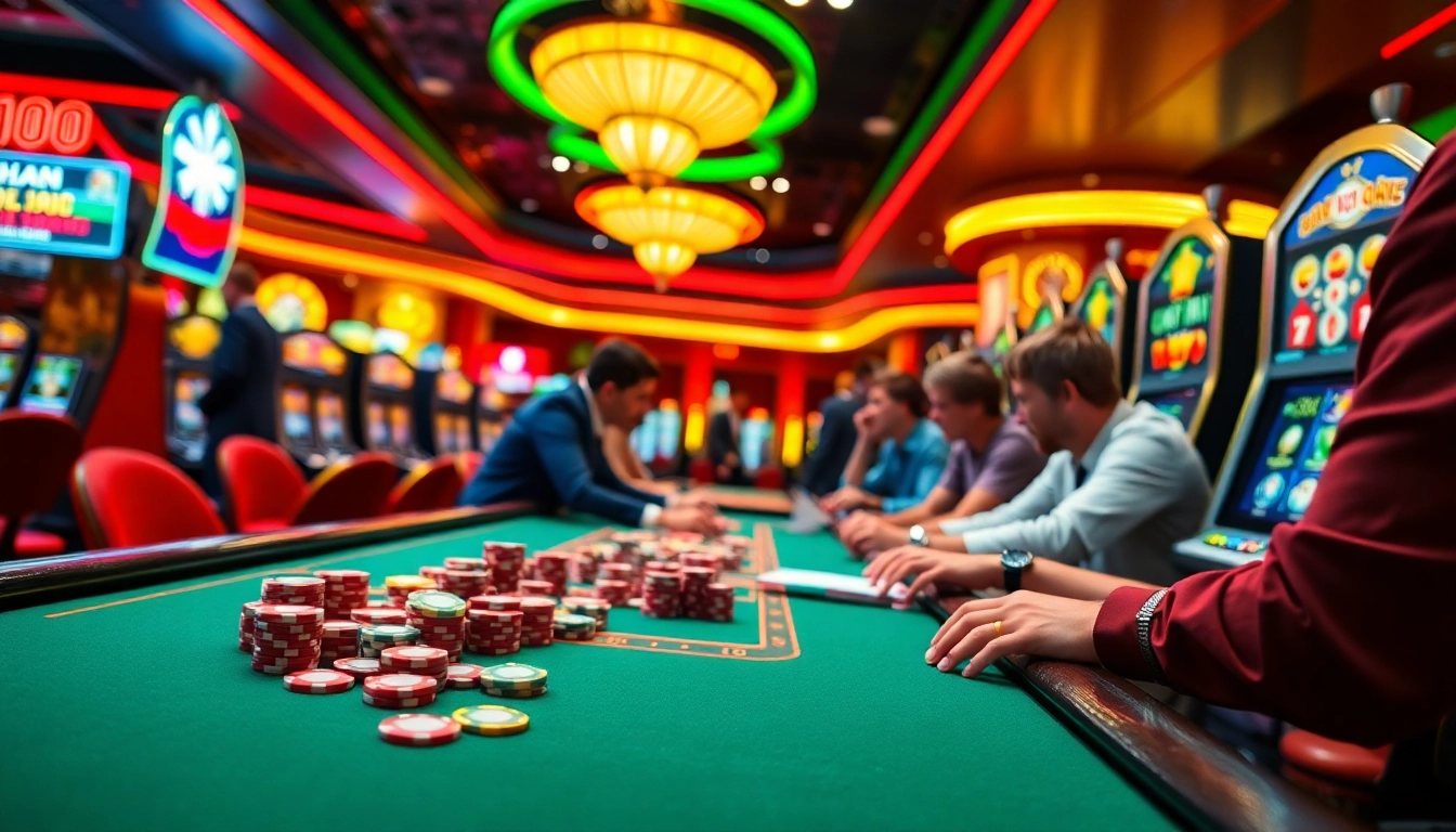 Découvrez le meilleur casino en ligne avec des jeux passionnants et une ambiance dynamique.