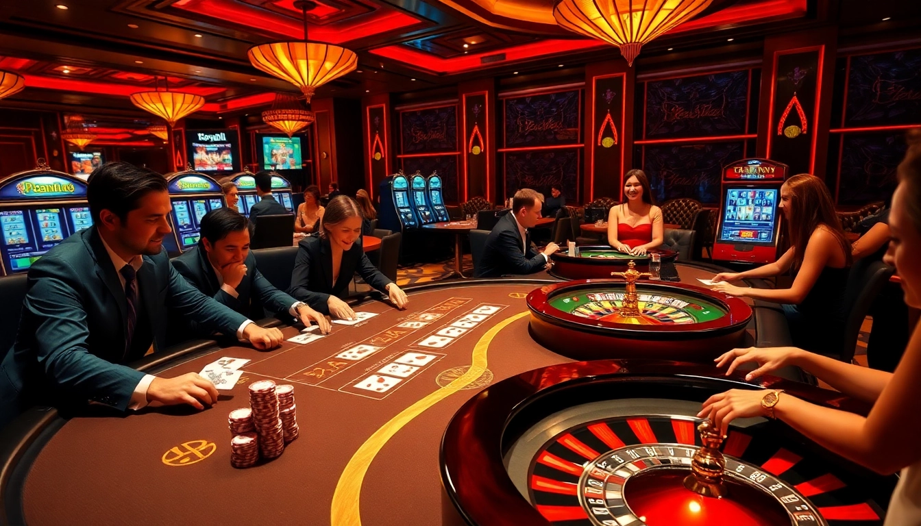 Experience thrilling gameplay at 789club with elegant gaming tables and vibrant casino graphics.