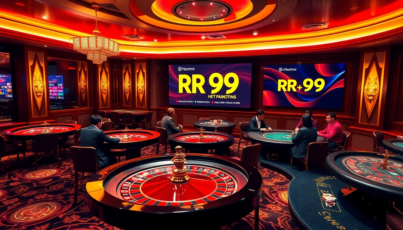 Experience high-stakes excitement at RR99 online casino with vibrant tables and thrilling gameplay.